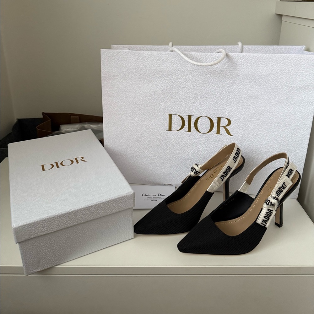 Dior J'adior Slingback Pump Black heels